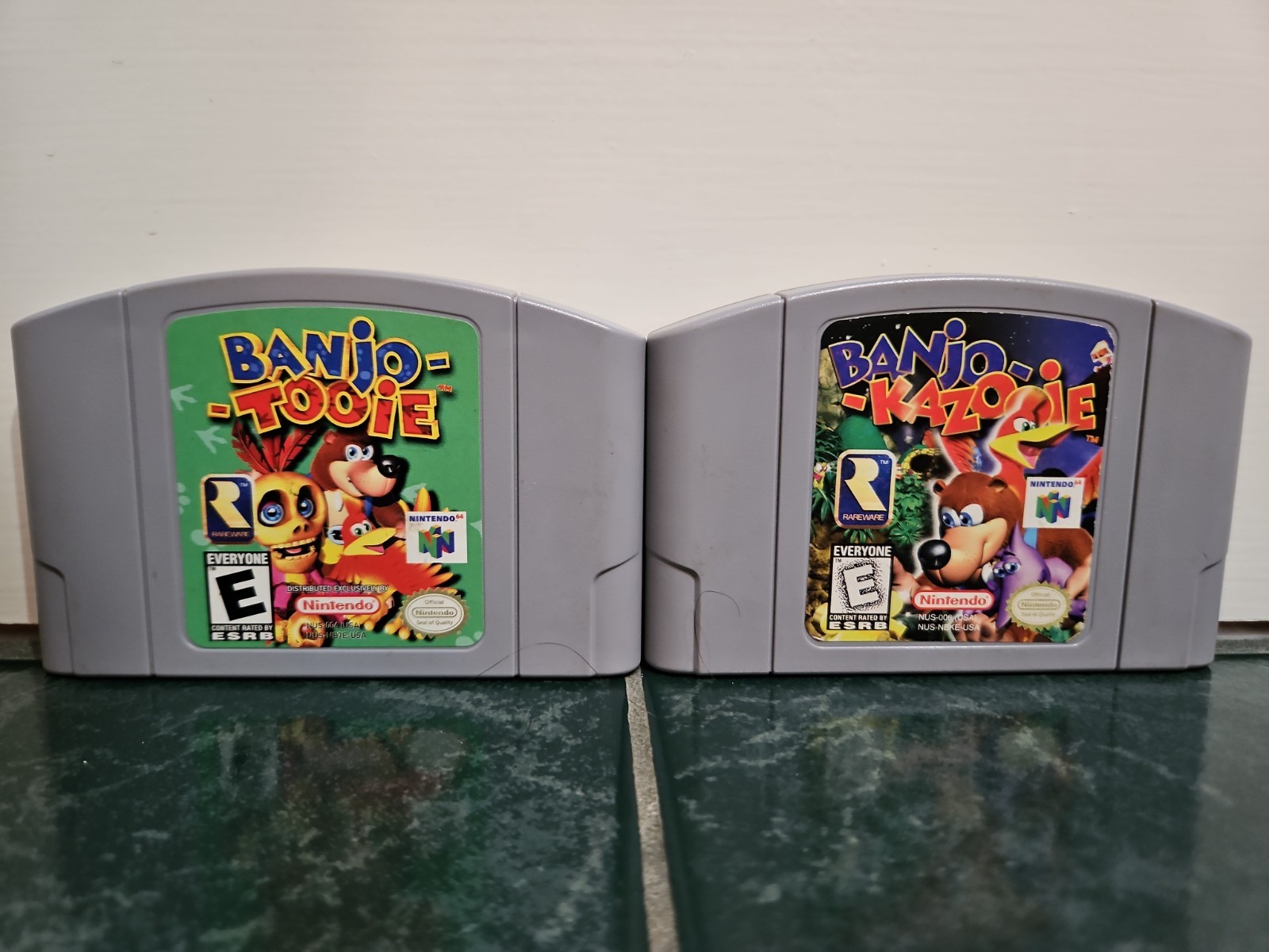 Banjo Kazooie & Banjo Tooie (Nintendo 64) Authentic Vintage Tested OEM N64