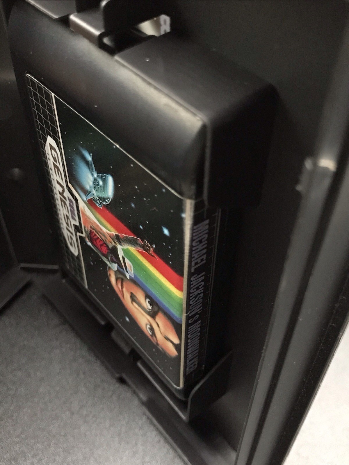 Michael Jackson’s Moonwalker – Rare Triumph variant 1st print – Sega Genesis