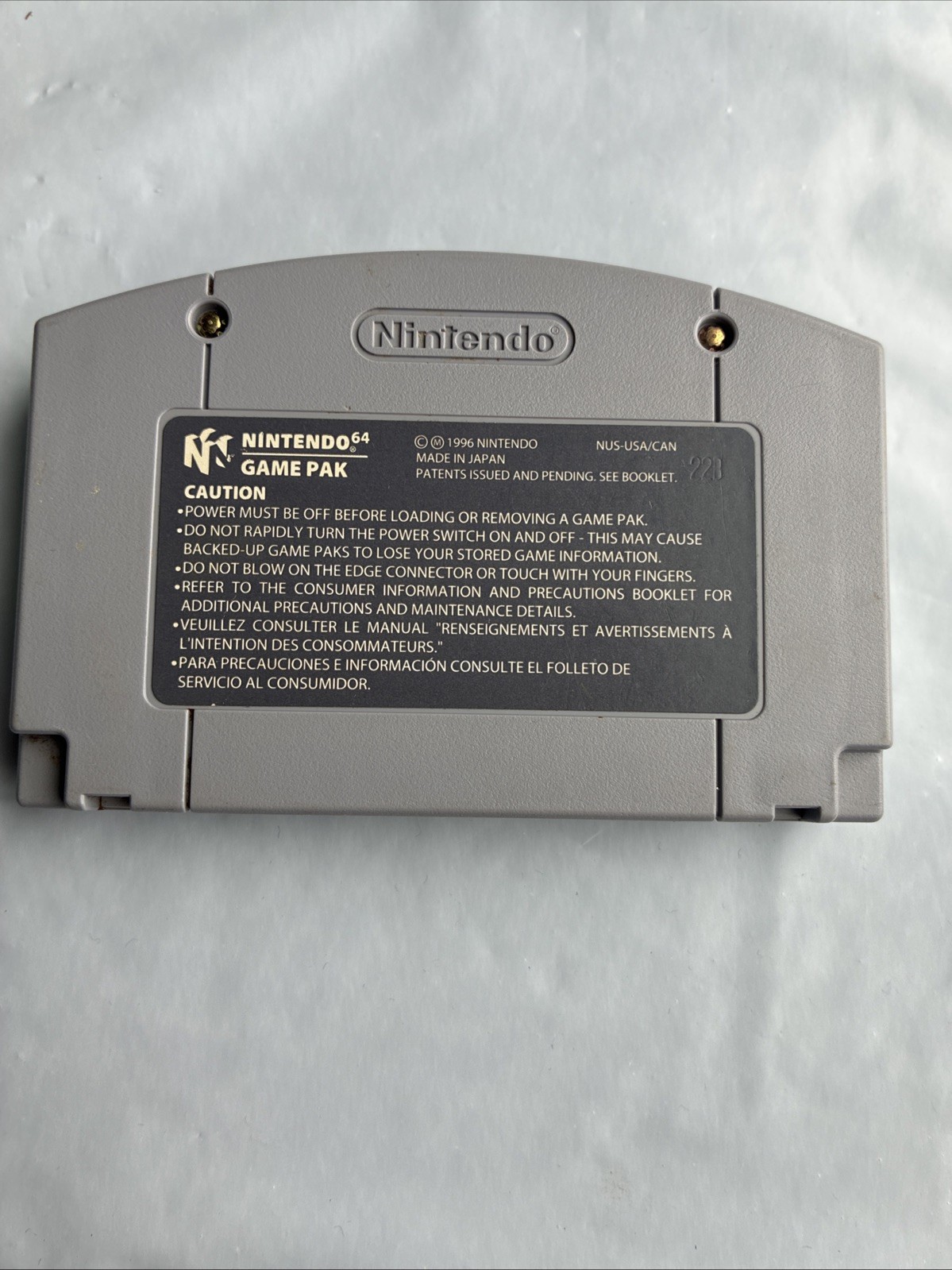 Star Wars Shadows of the Empire – Nintendo 64 N64 Video Game Cartridge Excellent