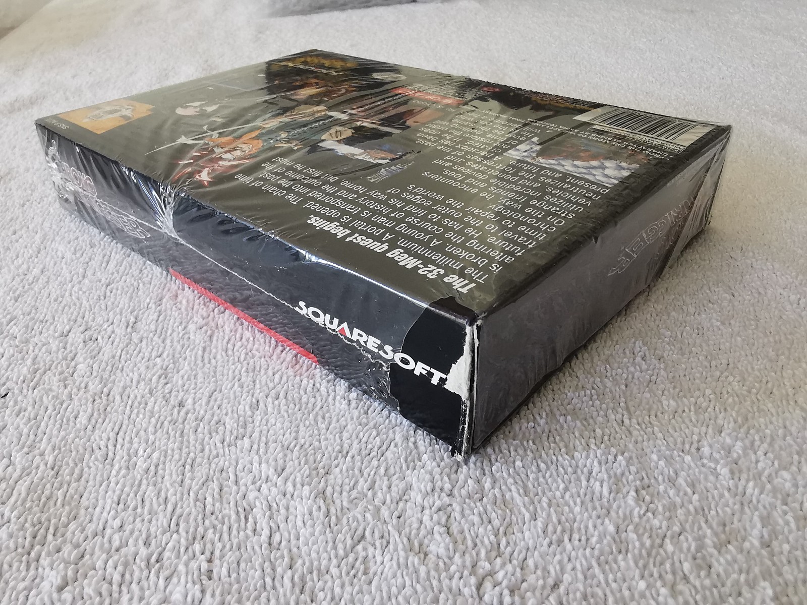 Chrono Trigger Super Nintendo SNES Box Manual Map Poster Not Reg Card SEE VIDEO