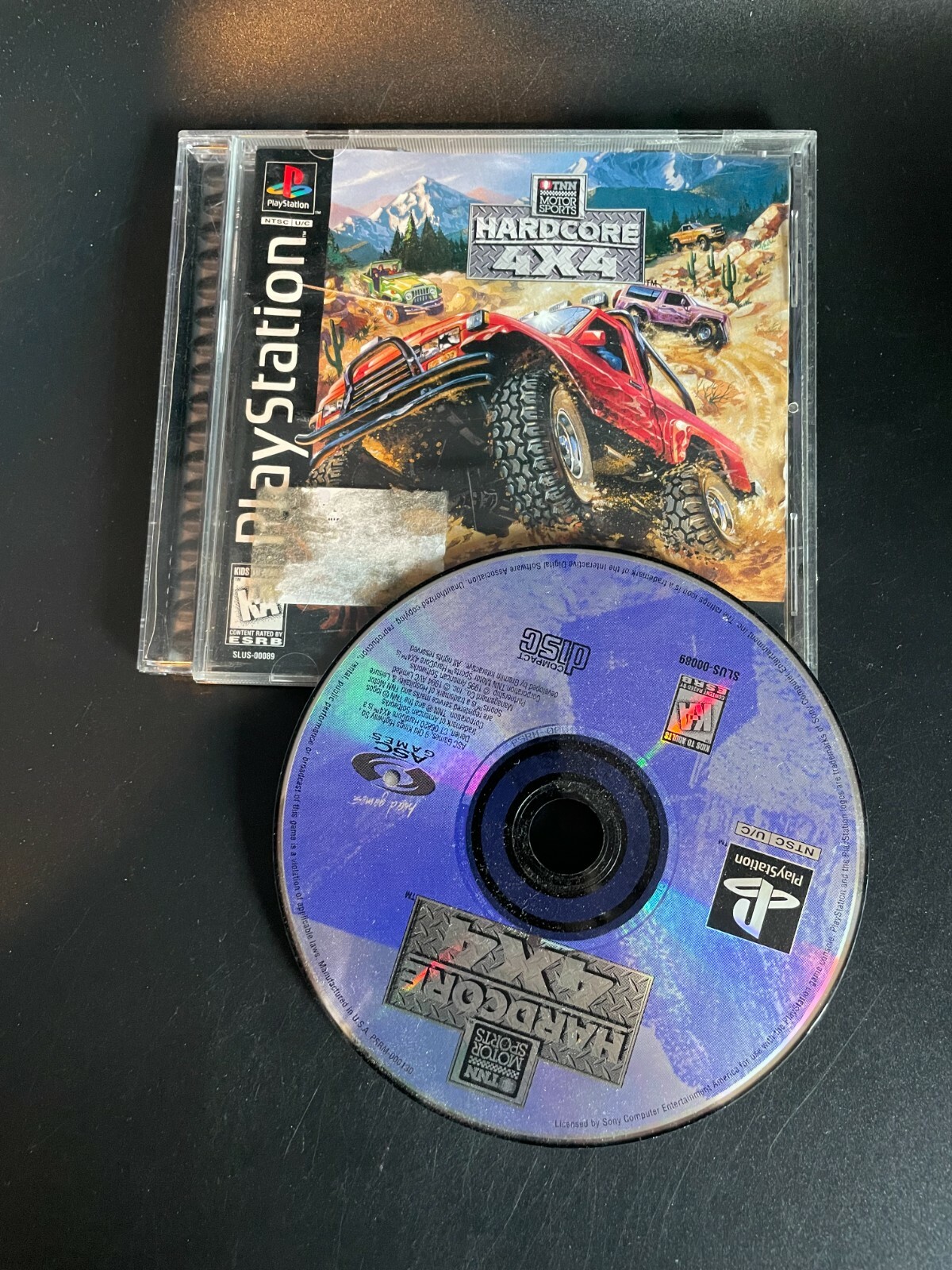 HardCore 4×4 PS1 PlayStation TNN Motor Sports 1996 Complete