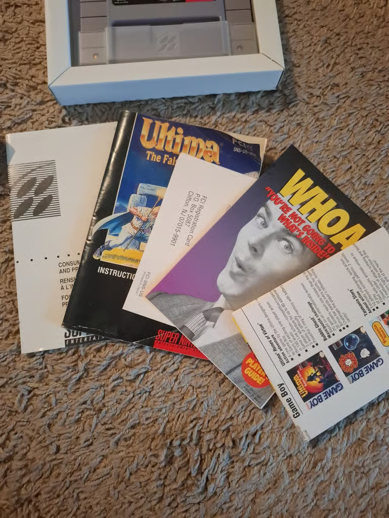 Ultima: The False Prophet (Super Nintendo Entertainment System, 1993)