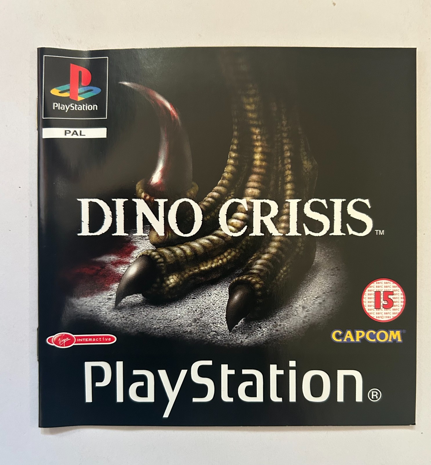 Dino Crisis Review Version – Sony PlayStation PSone – Promo Not For Resale 1999