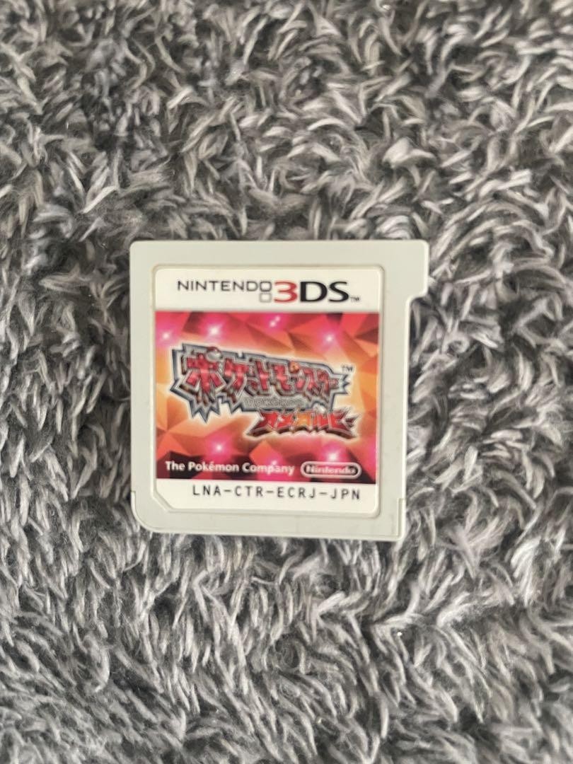 Pokemon Omega Ruby Cartridge Only 3DS F/S USED JAPAN