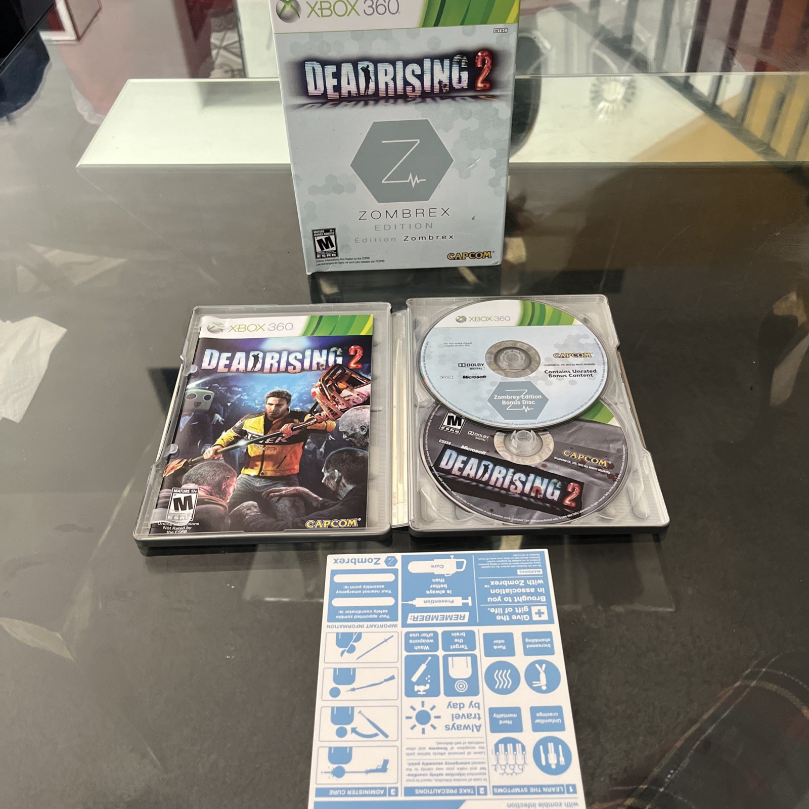 Dead Rising 2 Zombrex Edition w/ Steelbook Not Complete (Microsoft Xbox 360)
