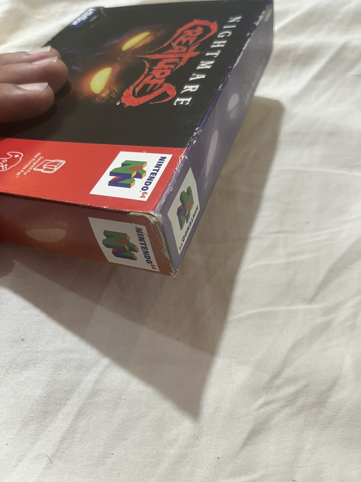 Nightmare Creatures Nintendo 64 N64 CIB Complete Manual Insert Authentic Working