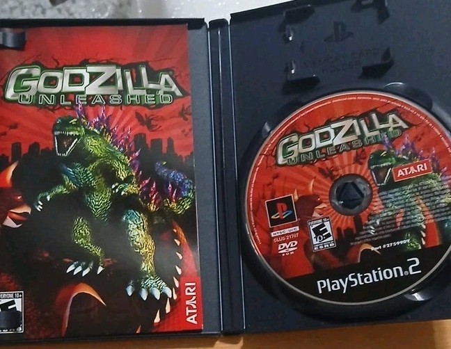 Godzilla Unleashed PS2 PlayStation 2 BLACK LABEL Complete CIB Tested VG