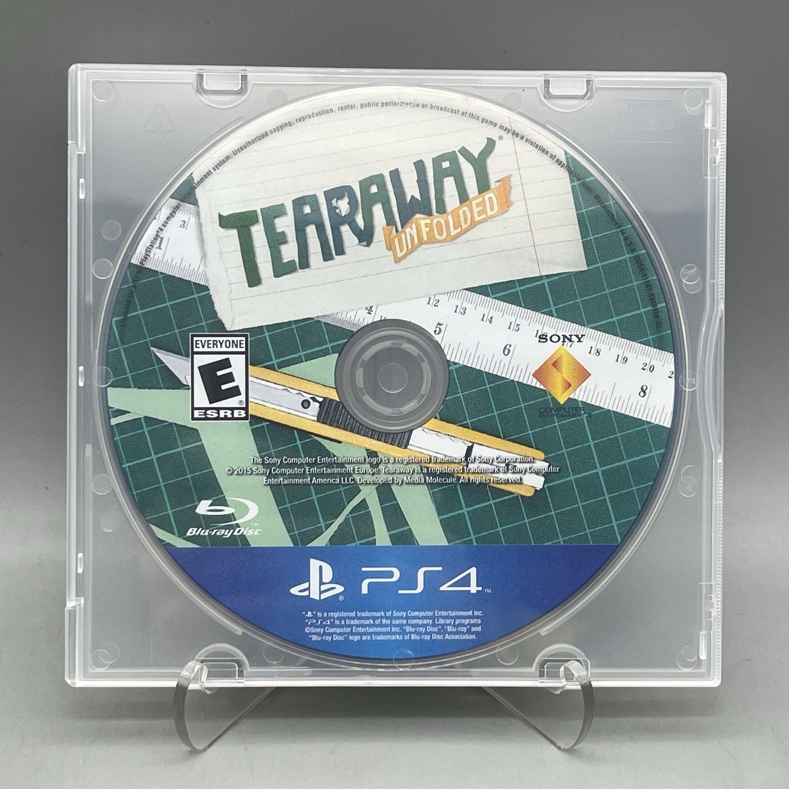 Tearaway Unfolded (Sony PlayStation 4) DISC ONLY – TESTED