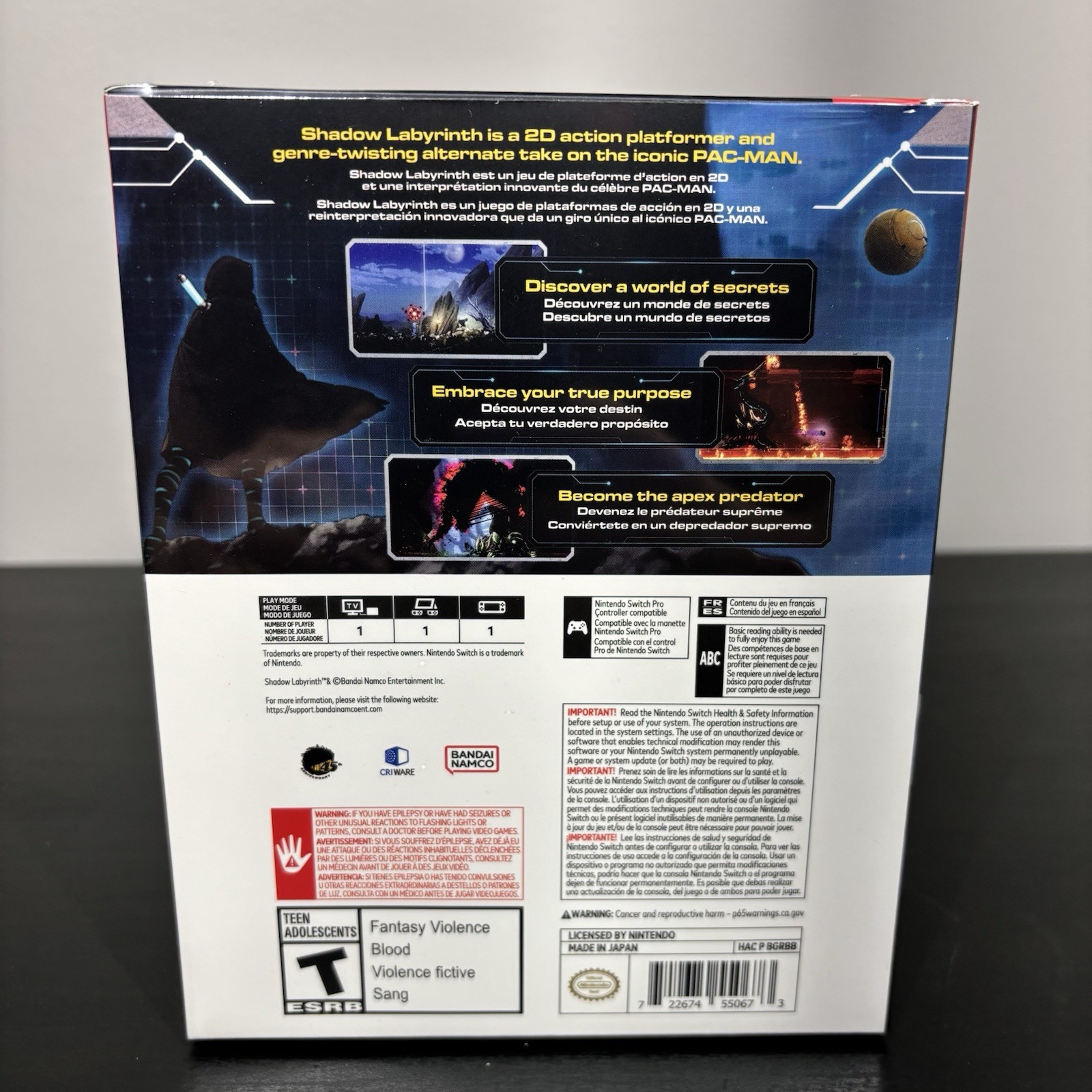 Shadow Labyrinth Collector’s Edition Nintendo Switch w/ Physical Disc
