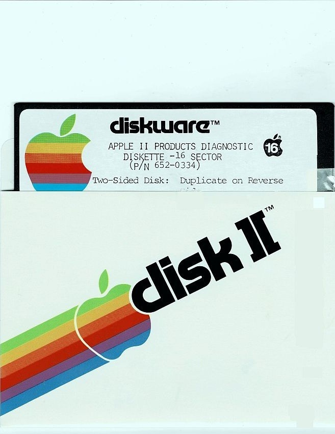 RARE Apple II Products Diagnostic Disk by Apple Computer for Apple II