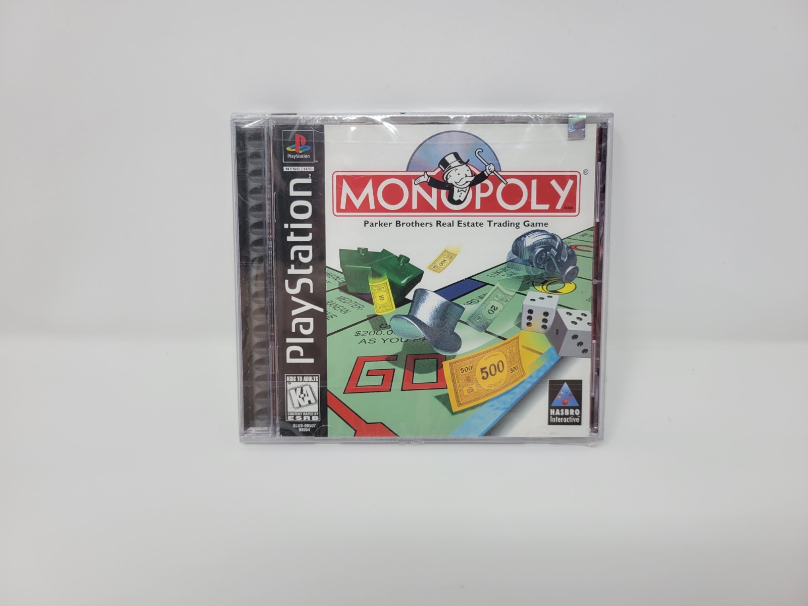 Monopoly PS1 PlayStation One Brand New Sealed Black Label Hasbro 1997 Free Ship