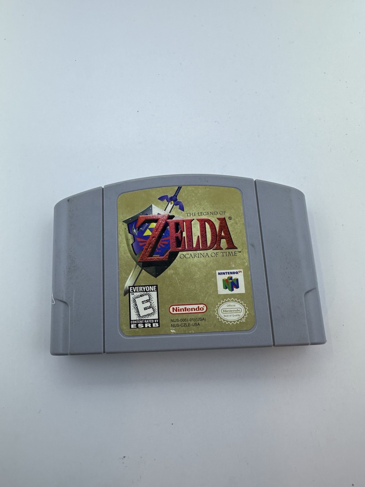 Legend of Zelda Ocarina of Time Nintendo 64 N64 Vintage Retro Gaming Tested