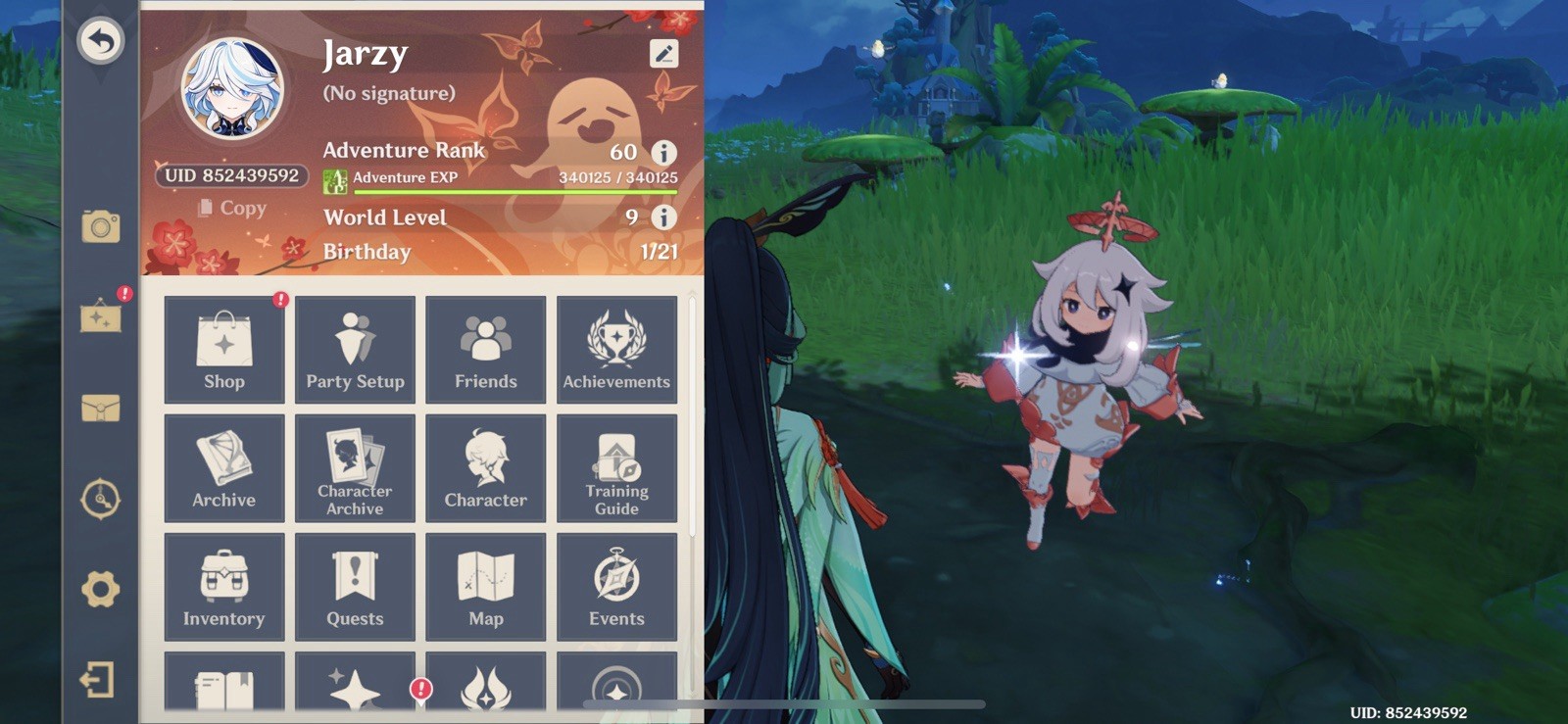 PLEASE MESSAGE BEFORE PURCHASE/Genshin Impact/AR60/Asia Server/Solid account