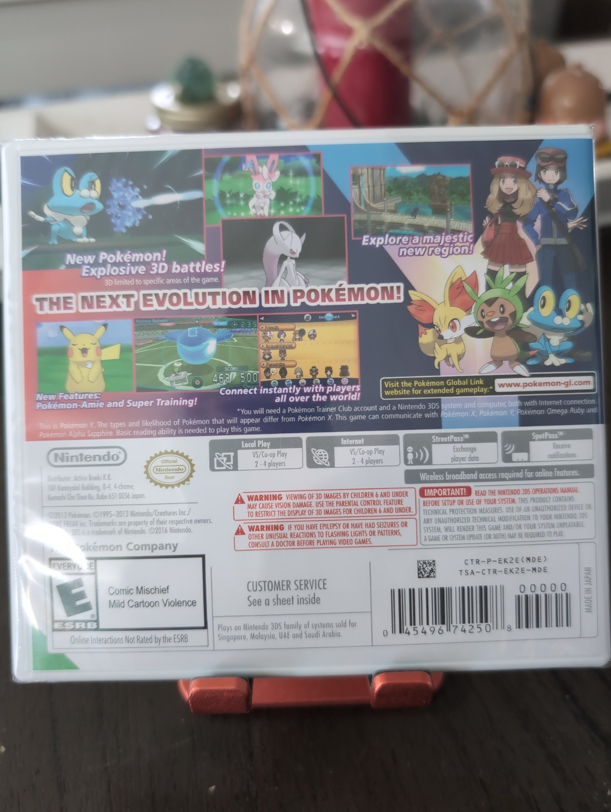 Pokémon Y – Nintendo 3DS – New Sealed – Ships in a Box