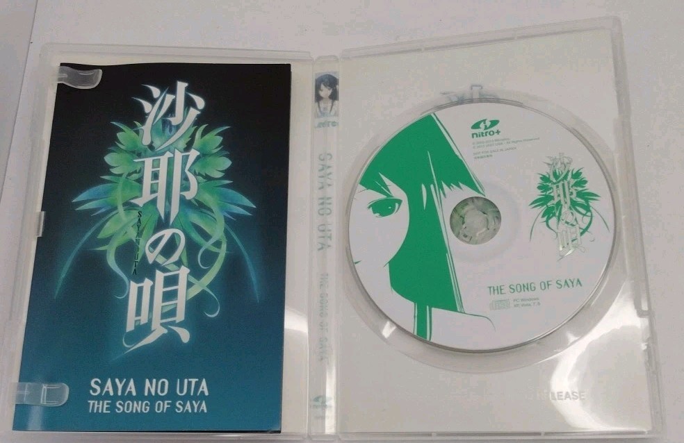 Saya no Uta | The Song Of Saya English PC Game Windows 2000/XP/7/8 2013 RARE
