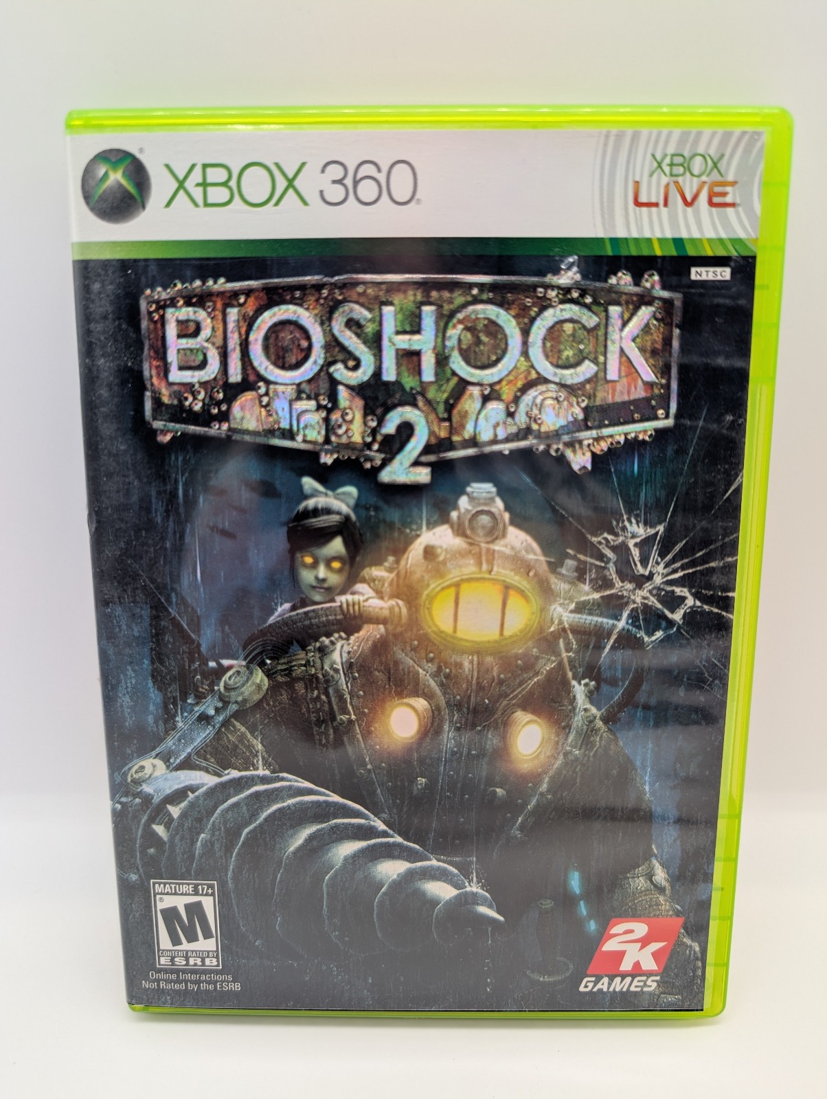 BioShock 2 (Microsoft Xbox 360, 2010) VERY GOOD W/MANUAL! MAIL IT TOMORROW!