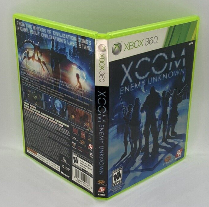 XCOM Enemy Unknown Microsoft Xbox 360 2012 No Manual Tested