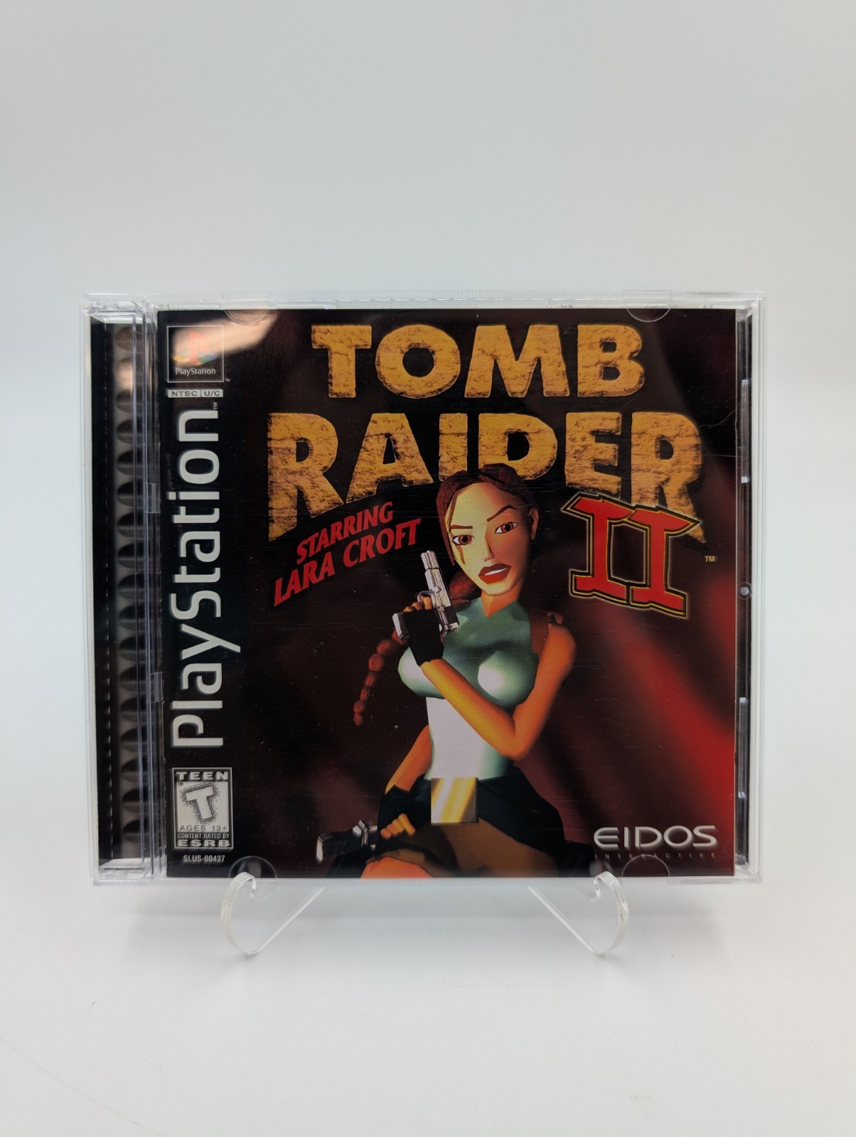 Tomb Raider II 2 (PS1 PlayStation 1, 1998) Complete w/ Reg Card – Excellent Mint