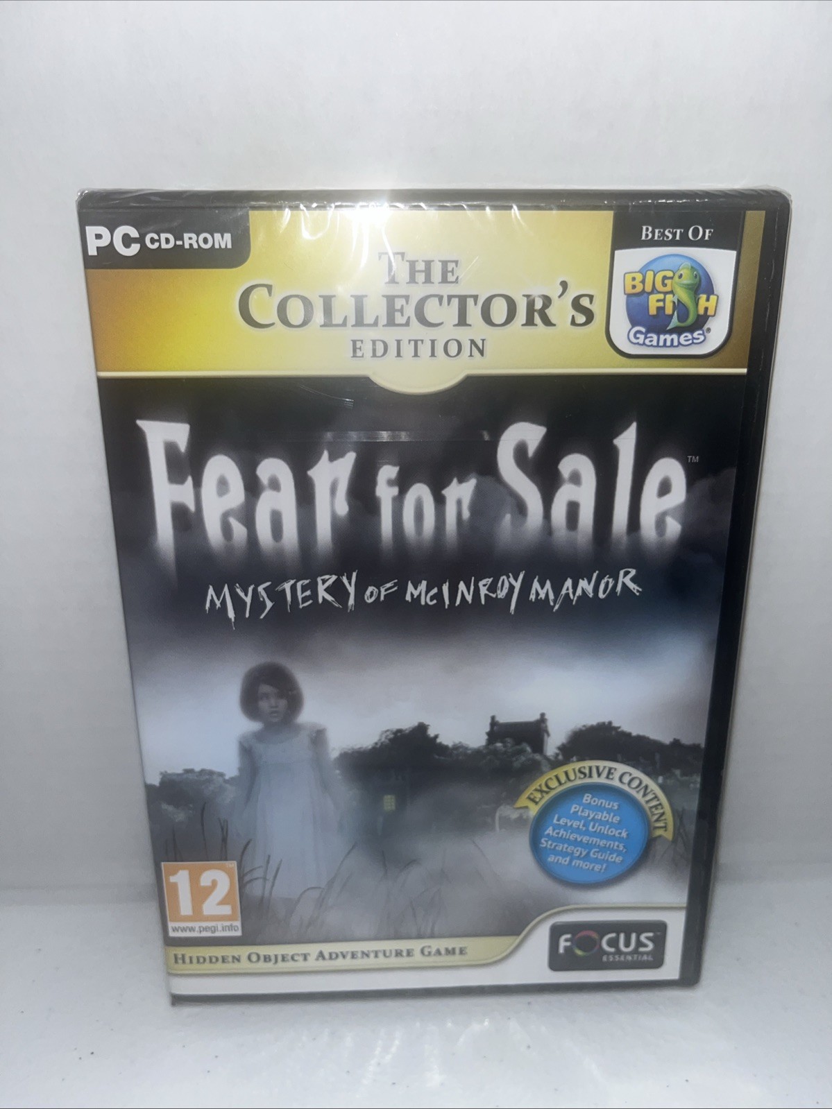Fear for Sale – Mystery of McInroy Manor Collectors Edition PC CD-ROM Game NEW