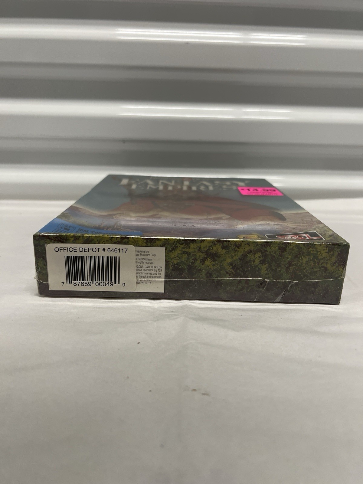 Dungeons & Dragons: Fantasy Empires (PC, 1993) – Factory Sealed Big Box VTG