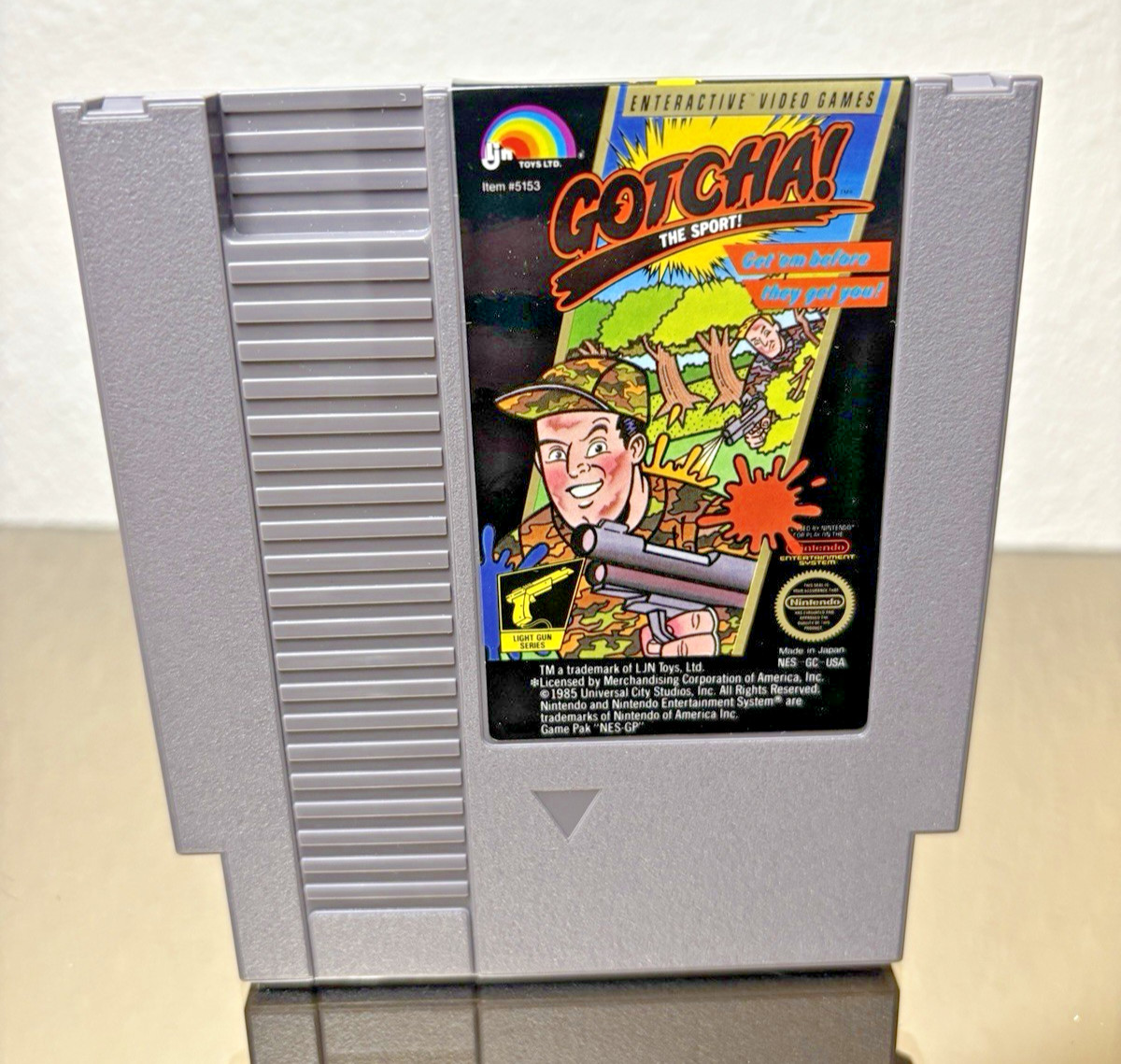 Gotcha (Nintendo NES, 1987) CIB