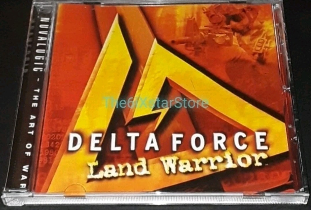 DELTA FORCE Land Warrior PC Game – 2000 NOVALOGIC Tested Military Shooter GOOD!