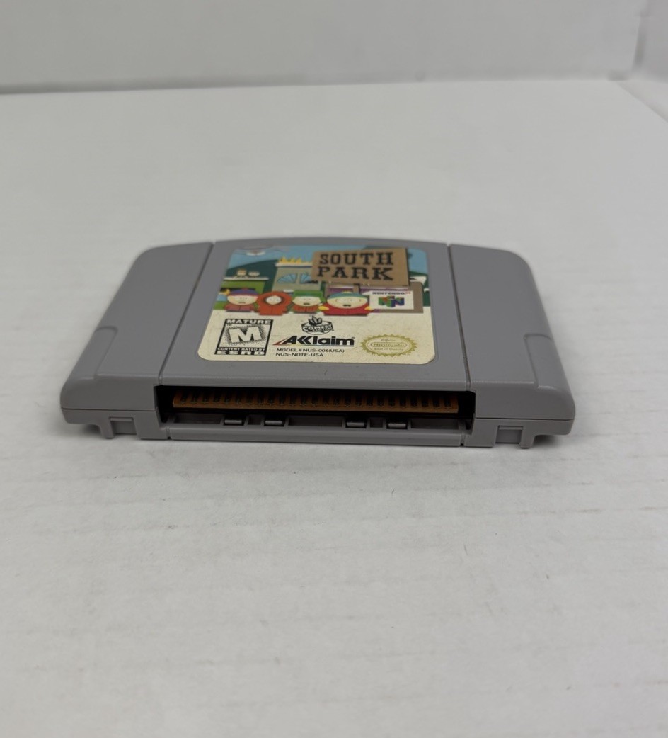 South Park Nintendo 64 N64 Authentic Cleaned Tested Mature Adult Comedy Central