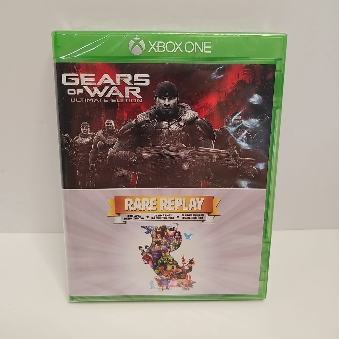 Xbox One – Gears of War: Ultimate Edition and Rare Replay New Sealed