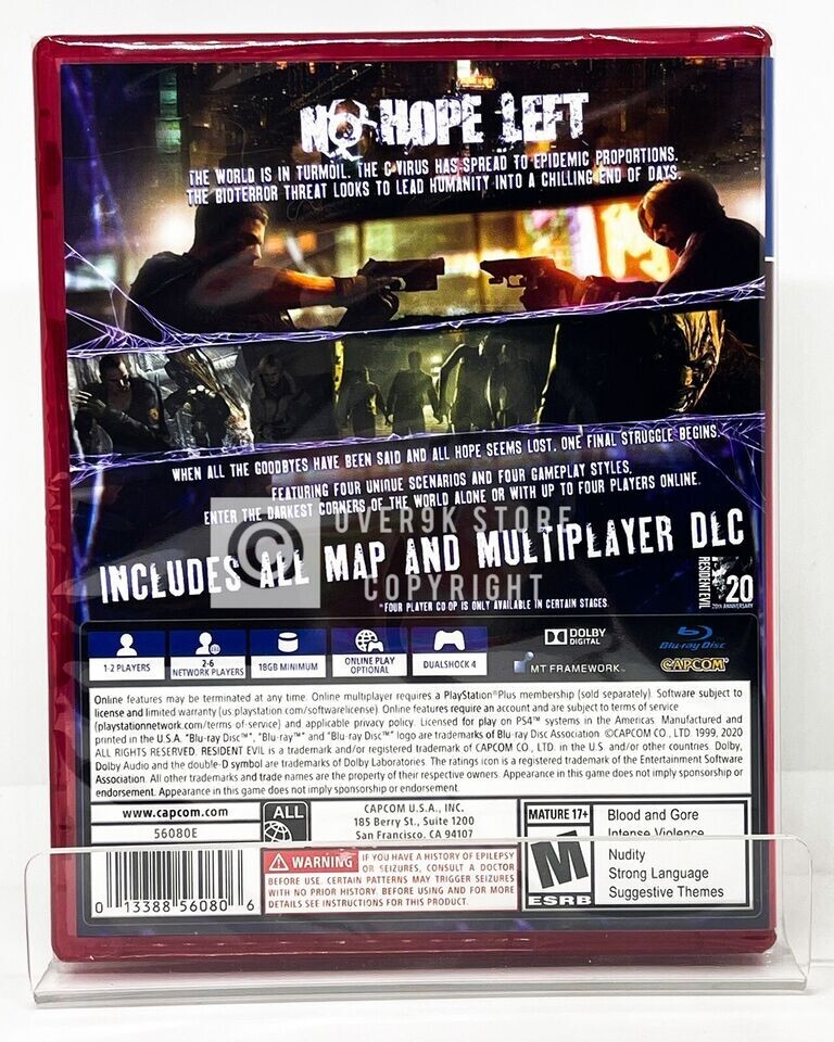 Resident Evil Bundle 4 + 5 + 6 – PS4 – Brand New | Factory Sealed