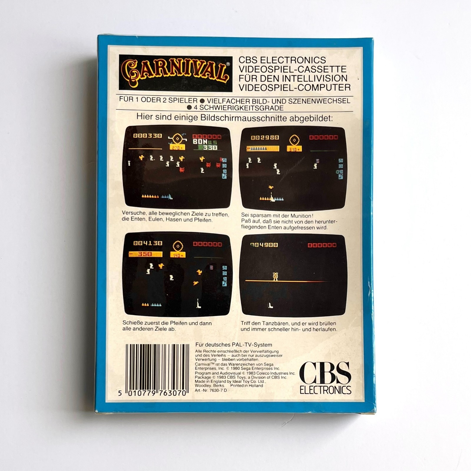 Sealed Carnival for Intellivision — v. Germany