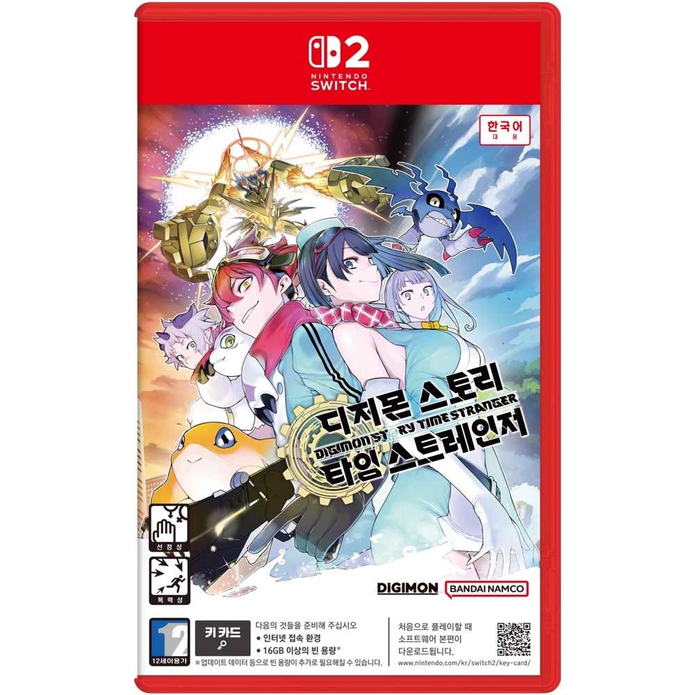 Switch 2 Digimon Story Time Stranger Korean English Chinese Multi PRESALE