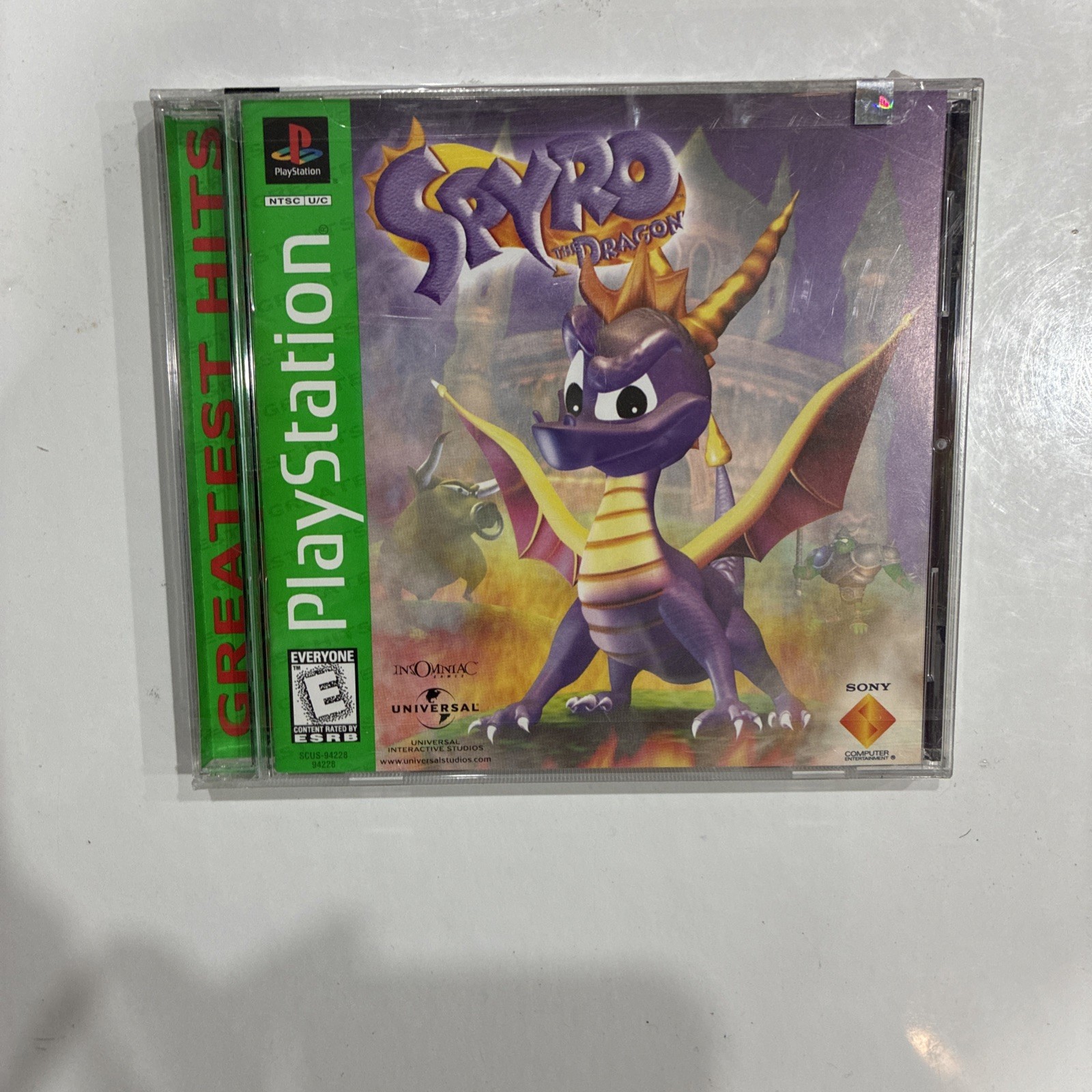 Spyro the Dragon Greatest Hits – Sony PlayStation 1, Insomniac 1998