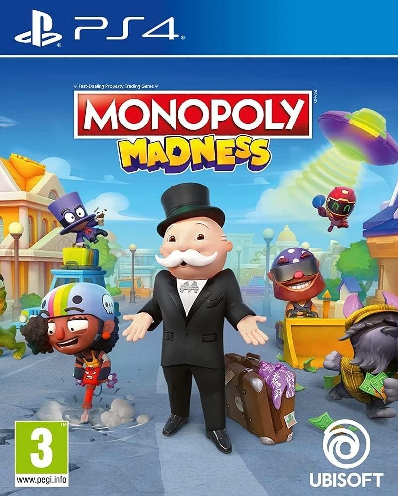 Monopoly Madness PS4 Board Game Family Kids PS5 Compatible game New Sealed