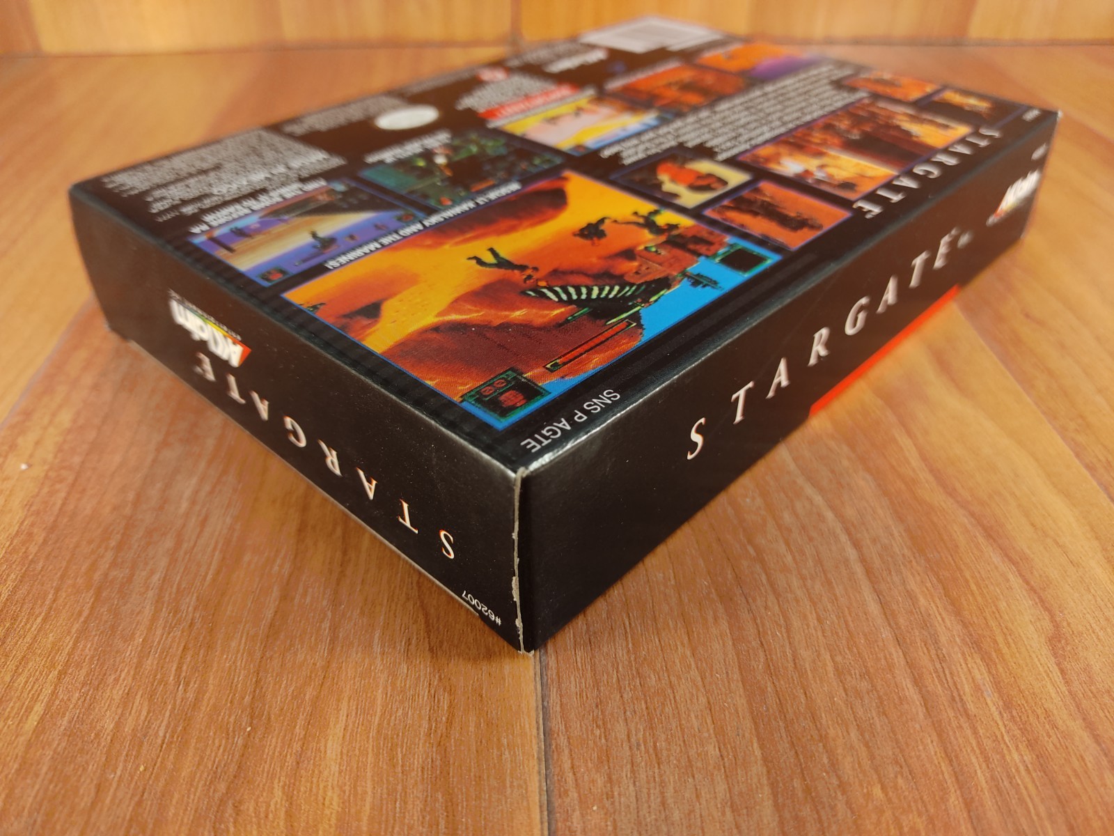MINTY BOX CIB Stargate 100% complete in snes lot Registratn Poster VERY CLEAN A+