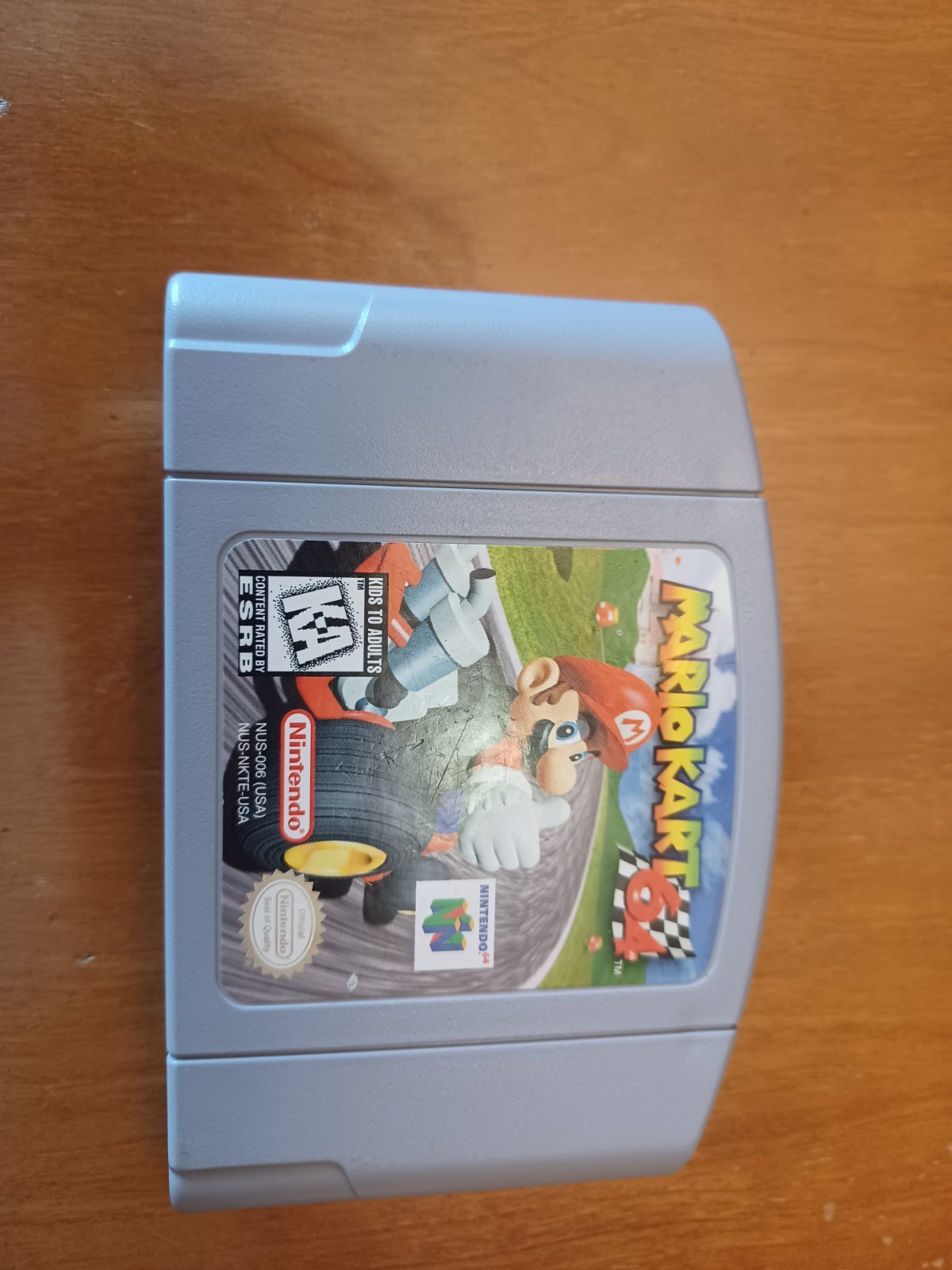 Mario Kart 64 (Nintendo 64, 1997) NTSC tested