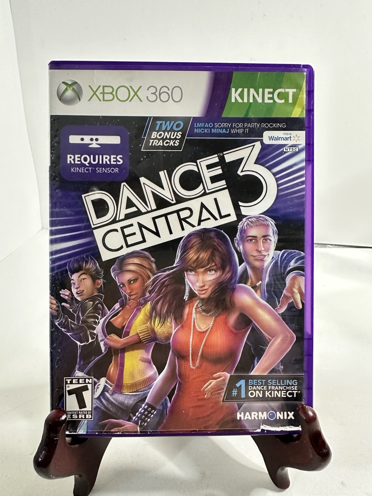 Dance Central 3 Walmart Ed. Microsoft Xbox 360 CIB with Unused Codes VG – Tested