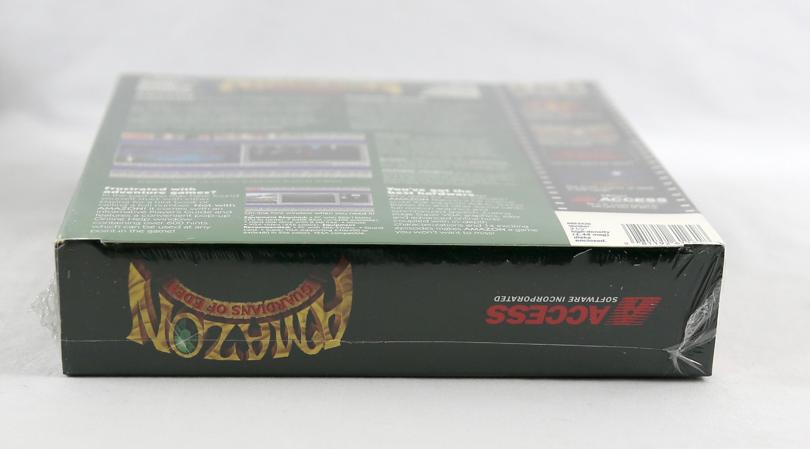 SEALED Amazon Guardians of Eden 1992 ACCESS Software MS-DOS Big Box PC RARE