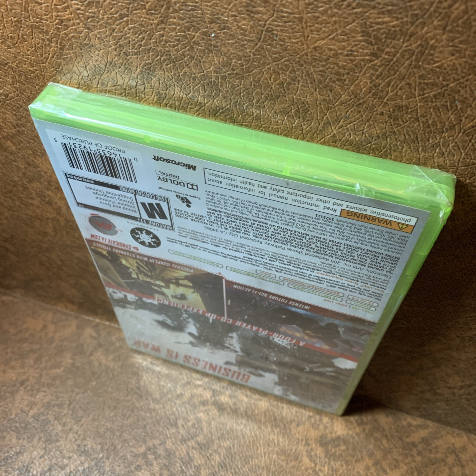 Syndicate (Microsoft Xbox 360) NEW