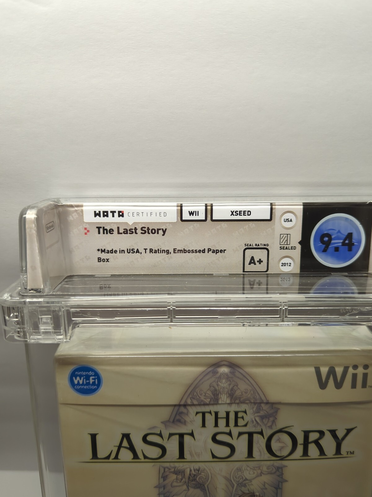 Nintendo Wii The Last Story Limited Edition New Sealed Graded WATA RARE CD GRADE