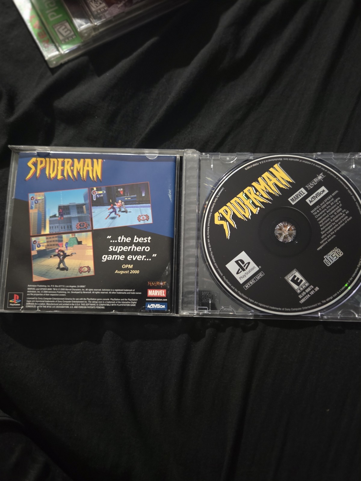 Spider-Man (Sony PlayStation 1, 2000)