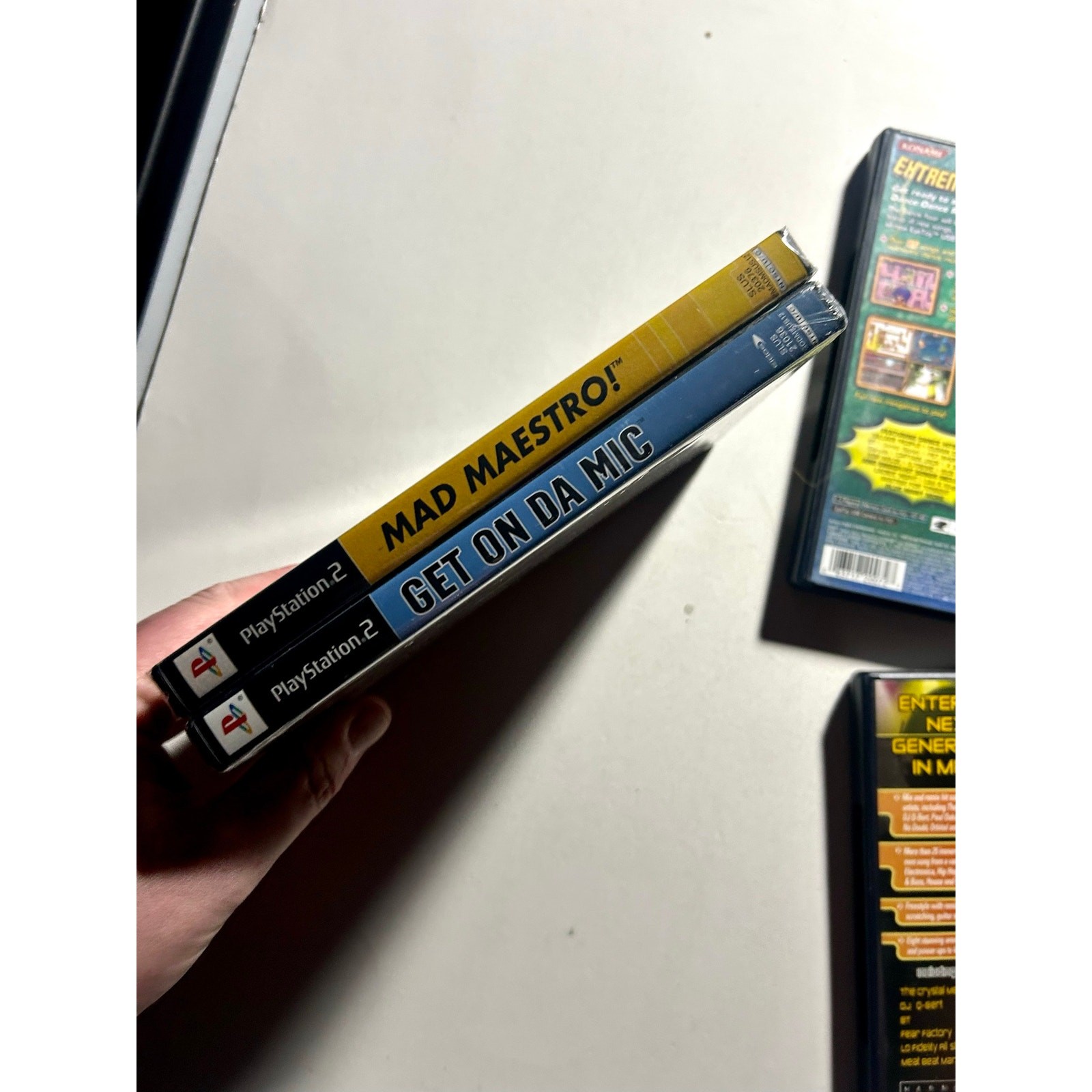 PlayStation 2 PS2 Music bundle Video Game lot🔥Works Mad Maestro Frequency DDR