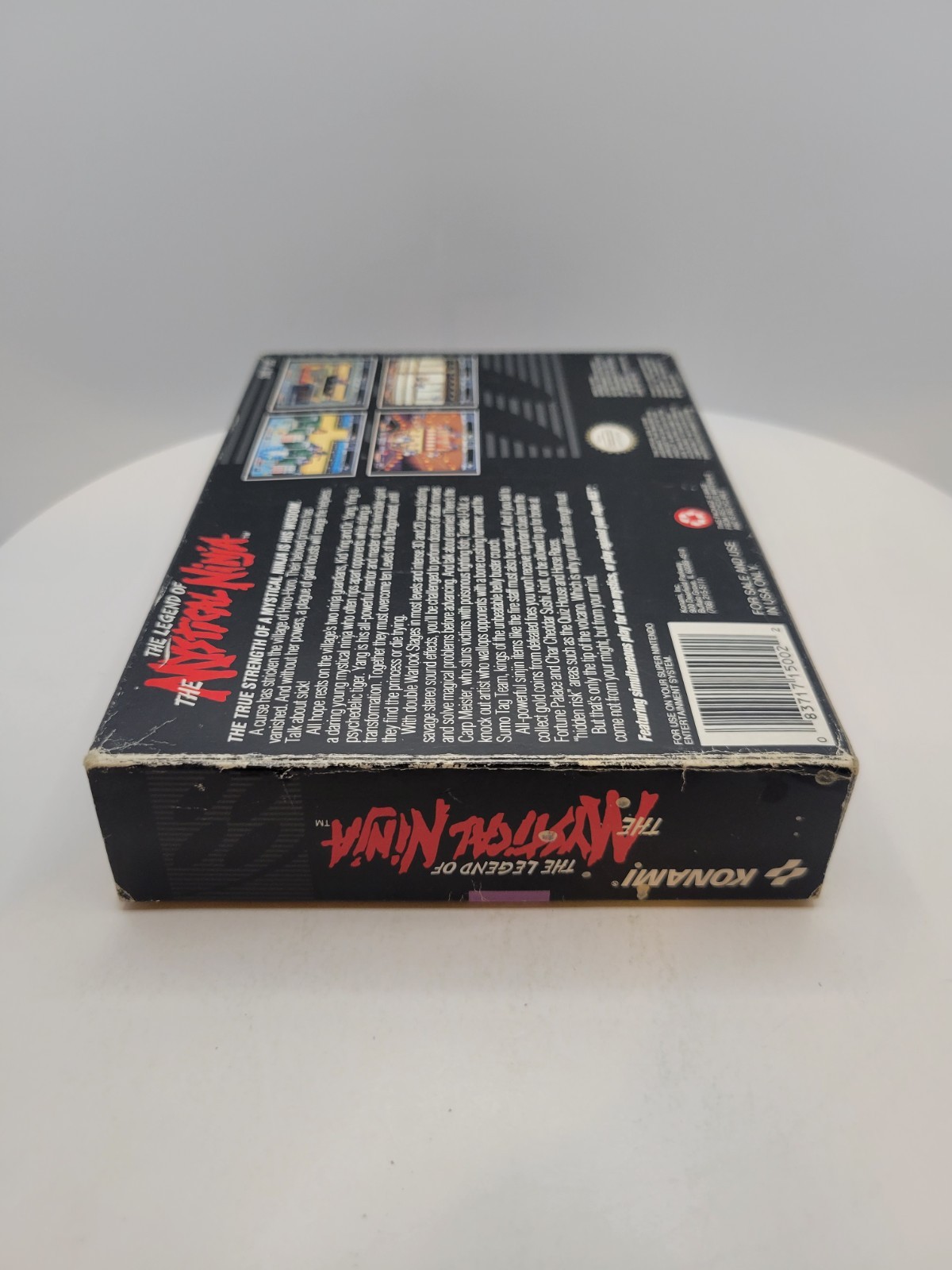 The Legend of the Mystical Ninja Super Nintendo SNES Authentic Tested CIB