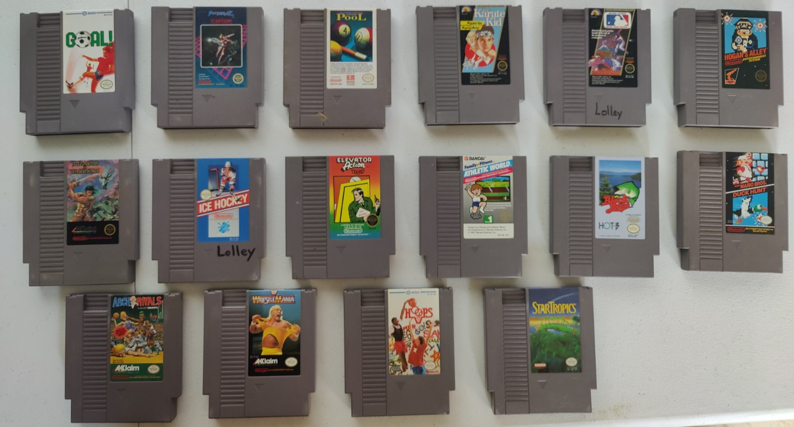NES Carts – Large Lot #4 – 16 Carts