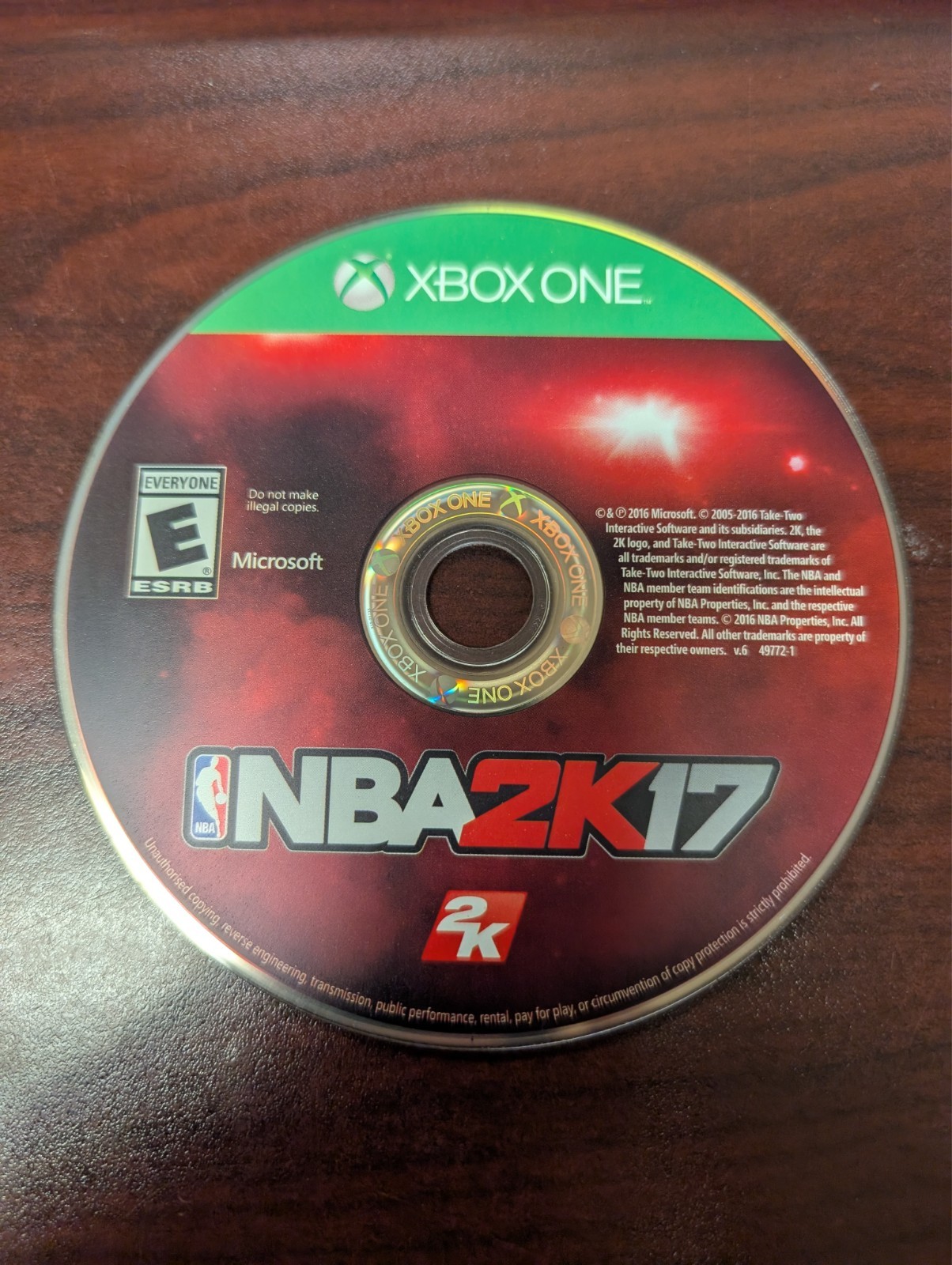 NBA 2K17 (Xbox One) NO TRACKING – DISC ONLY 6923