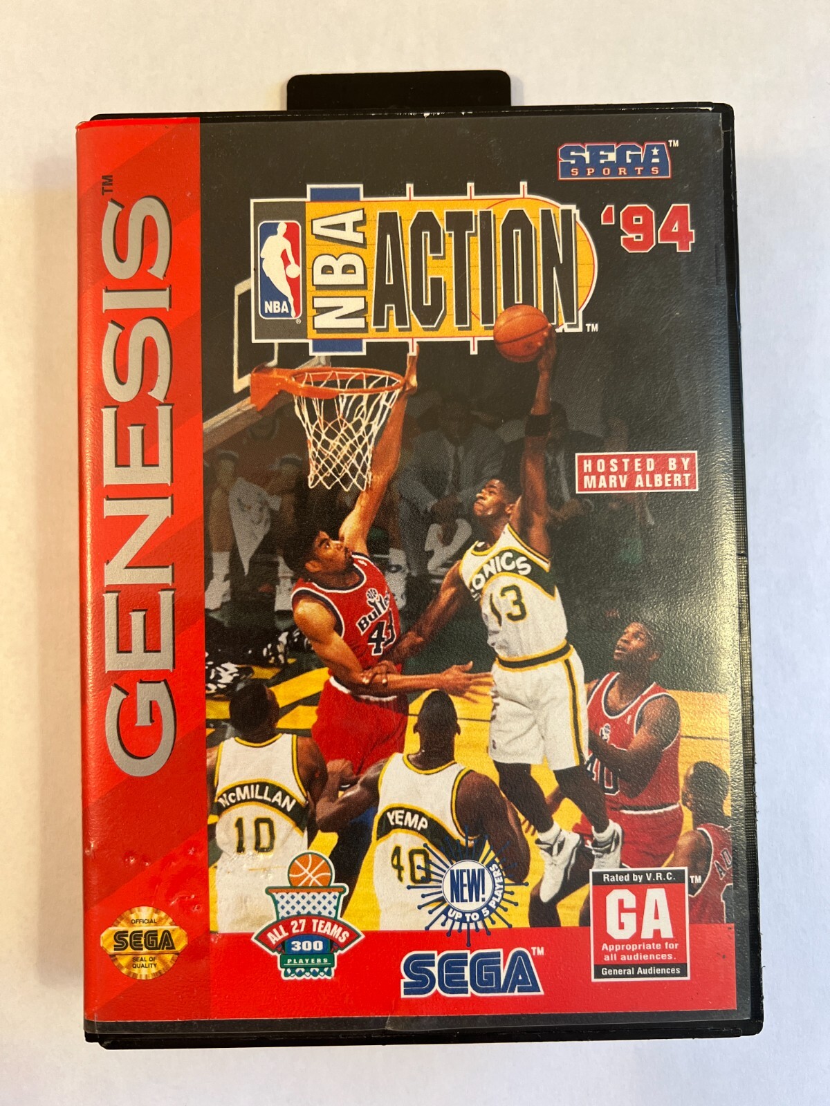 NBA Action ’94 (Sega Genesis, 1994) – Complete