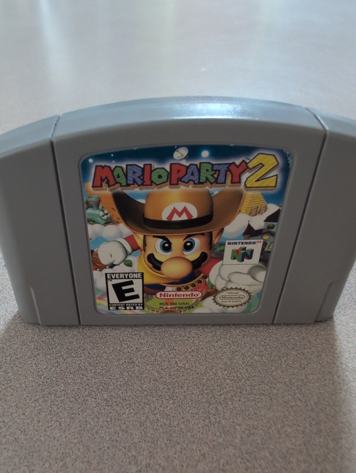 Nintendo 64 N64 Mario Party 2 Tested Combine Ship