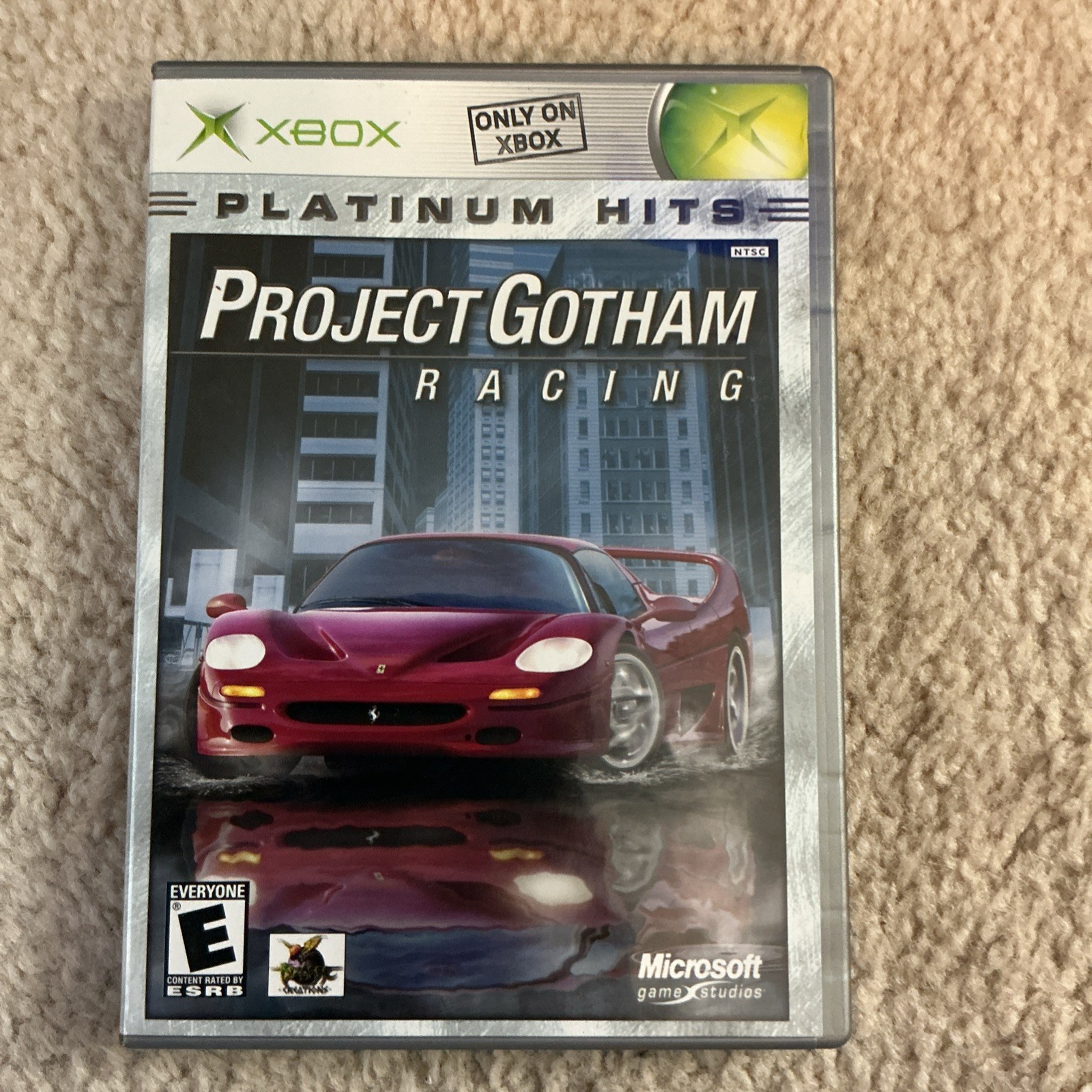 Project Gotham Racing (Microsoft Xbox, 2001) Cib Tested