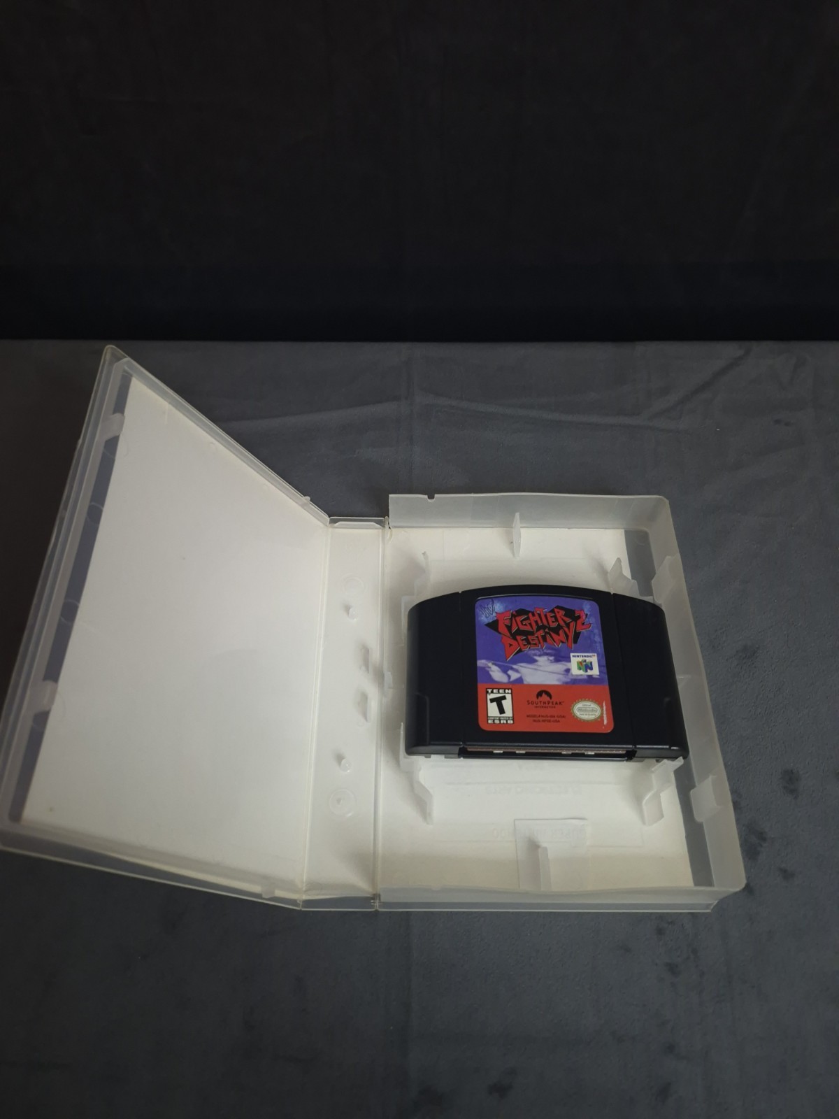 Fighter Destiny 2 Nintendo 64 Authentic Game Cartridge W/ Case Cleaned/Tested