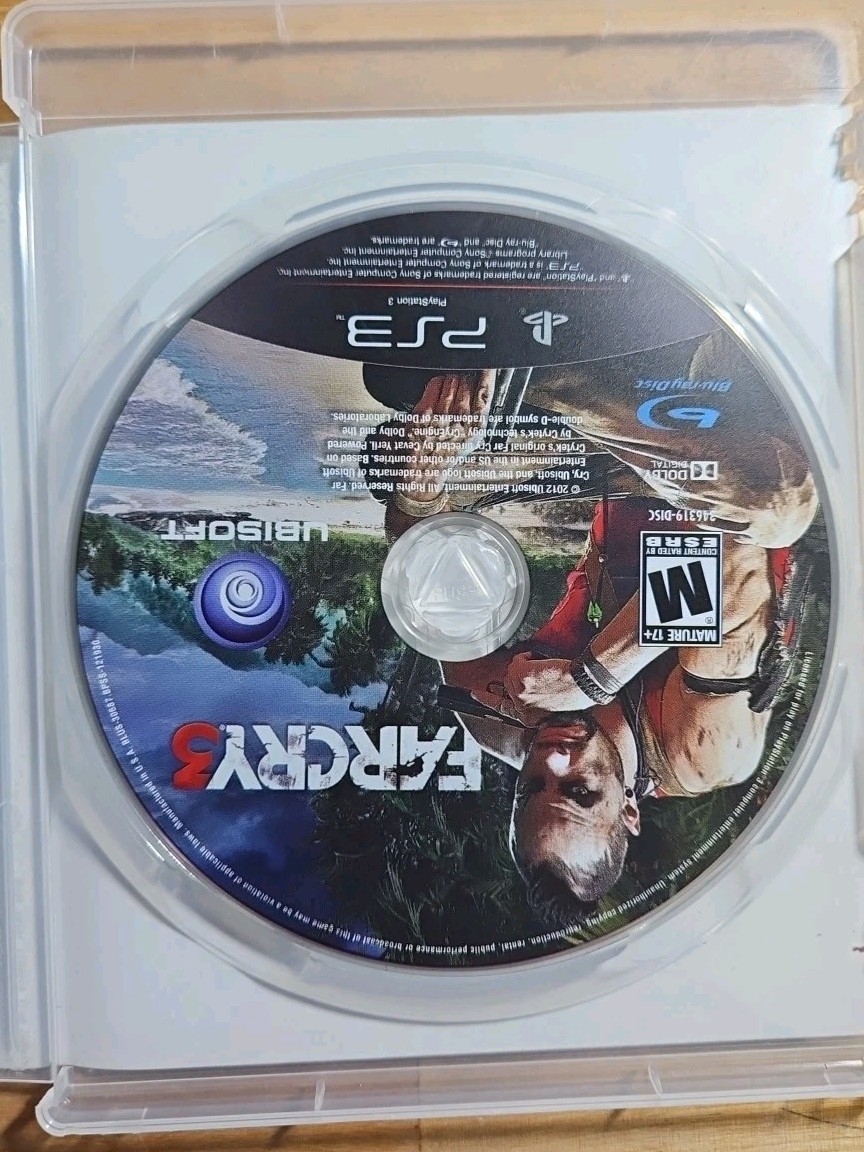 Far Cry 3 Playstation 3 PS3 PREOWNED COMPLETE CIB Tested Free Shipping