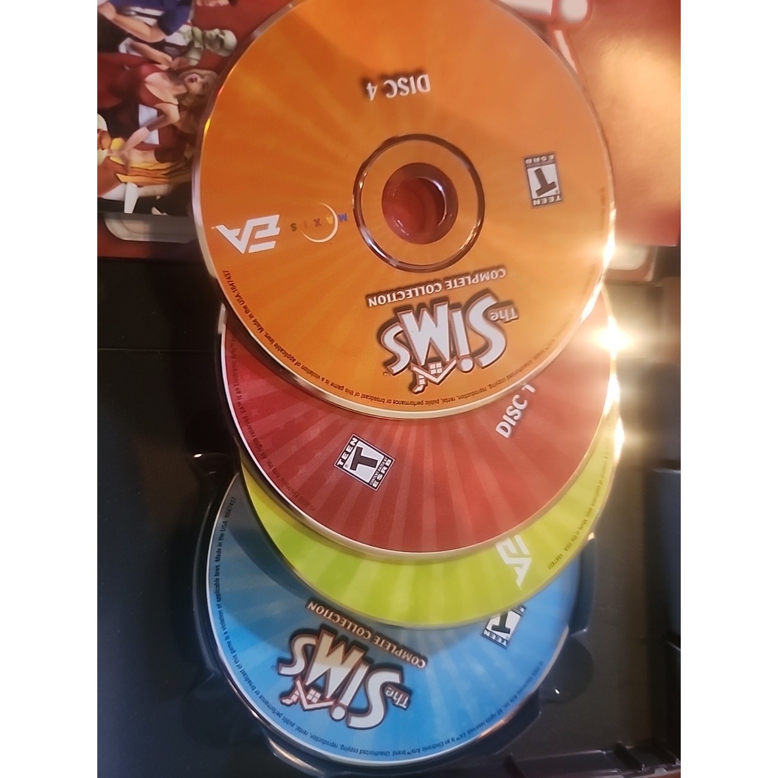 The Sims Complete Collection PC Windows 2005 – 4 Disks